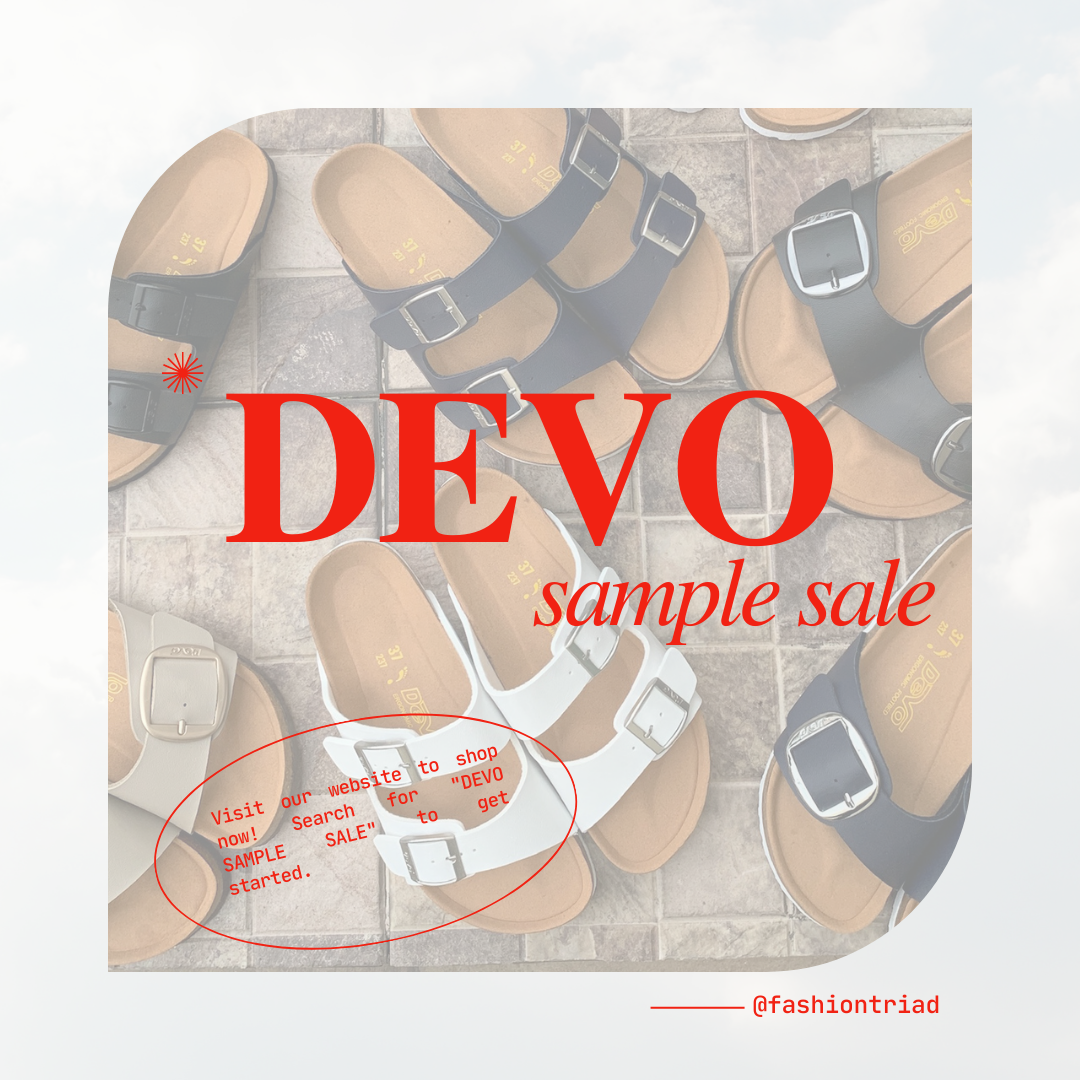 DEVO SAMPLE SALE